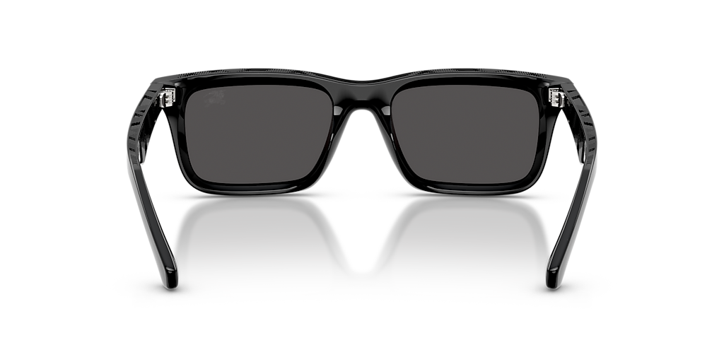 BURBERRY BE4475U Black - Men Luxury Sunglasses, Dark Grey Lens