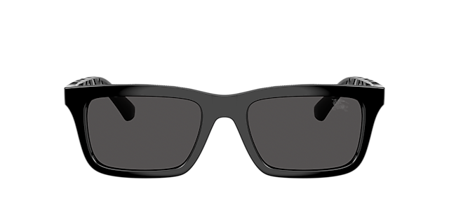 Visit Sunglasses Burberry BE4475U L (53-19) with Grey lenses and Black frame