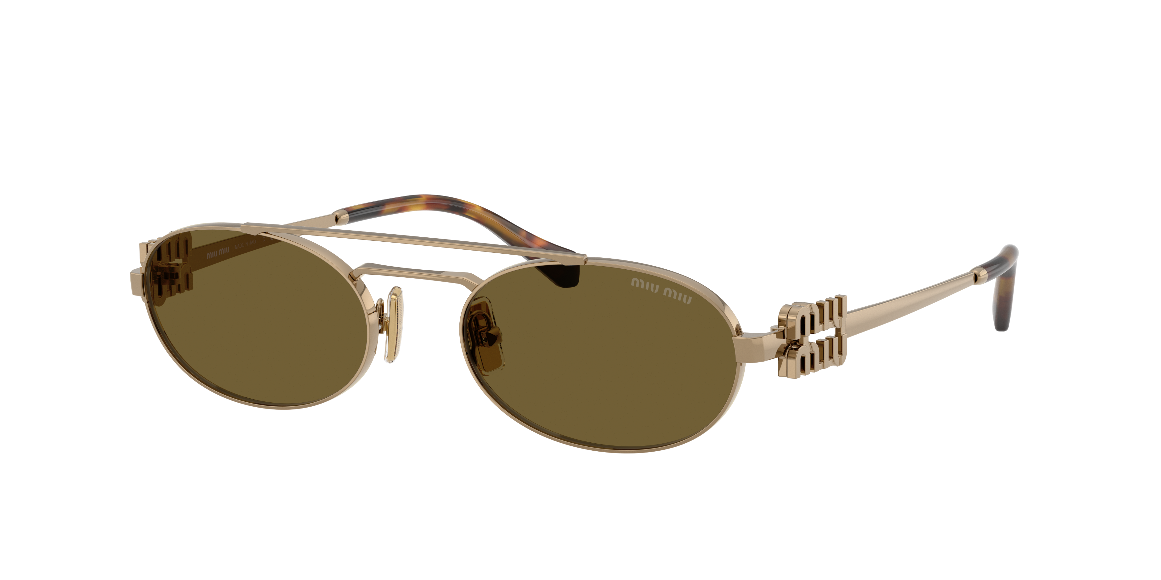 Miu Miu 0mu 54zs7oe09z In Brown