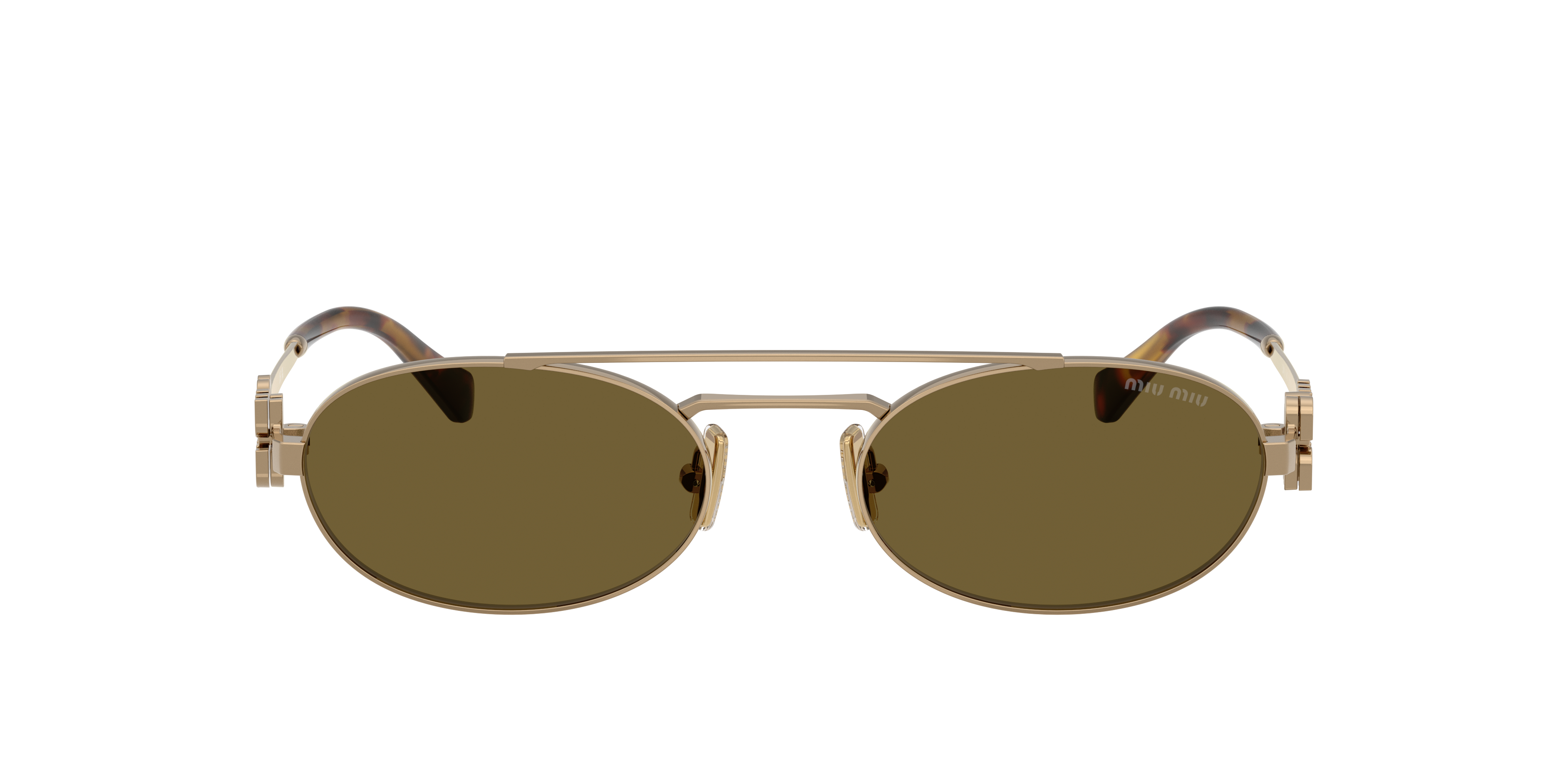 Miu Miu 0mu 54zs7oe09z In Brown