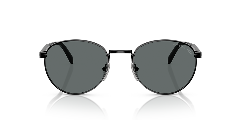 Prada PR B51S S (53 - 21) with Black lenses and Black frame  display picture 2