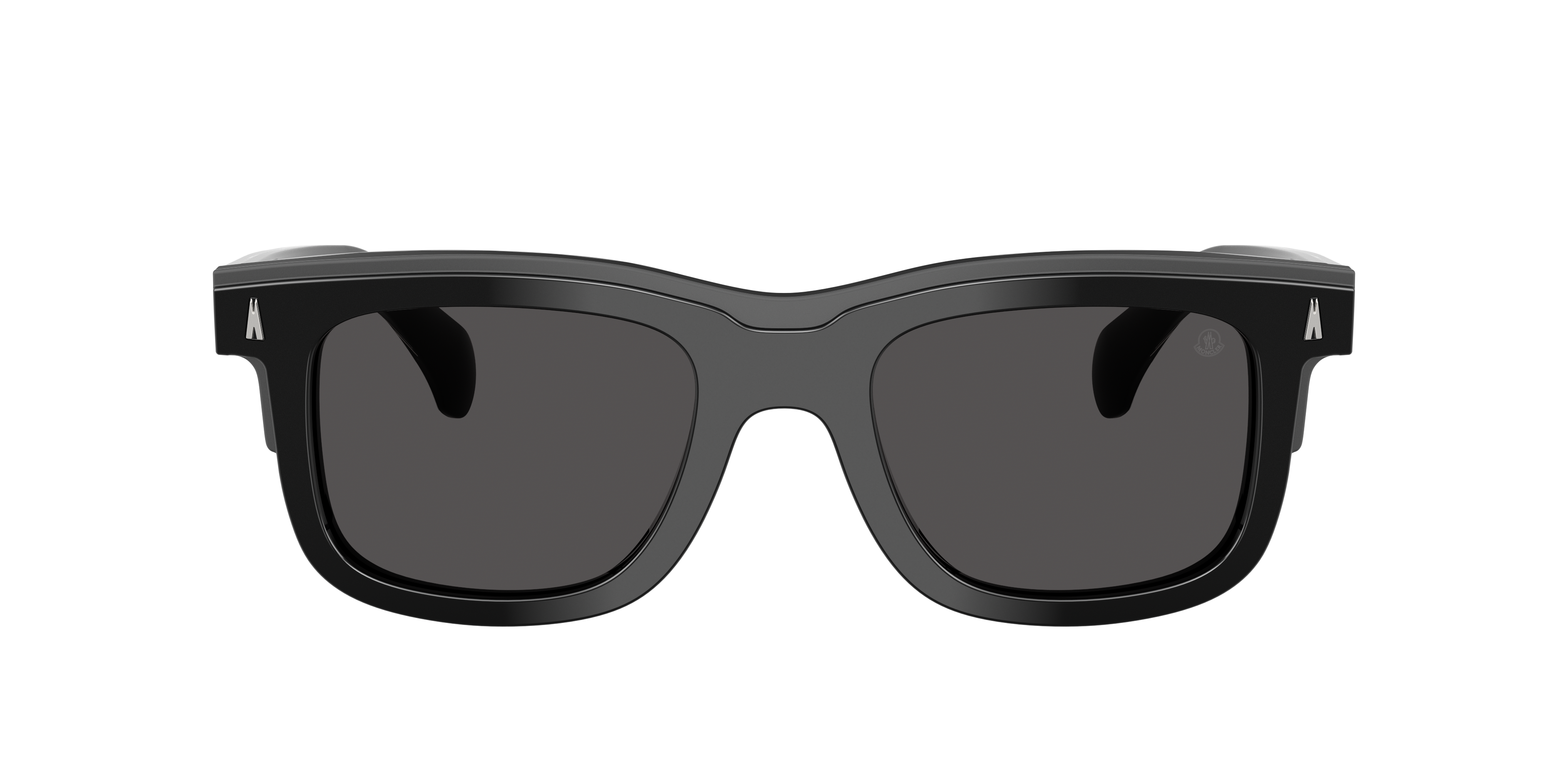 MONCLER ラウントフレムサンクラス ME8006 50072C Moncler ME6004 Claro L (51 - 21) with Brown lenses and White