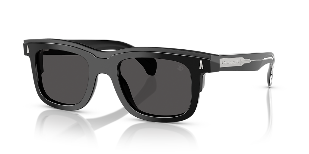 Moncler ME6004 Claro L (51 - 21) with Grey lenses and Black