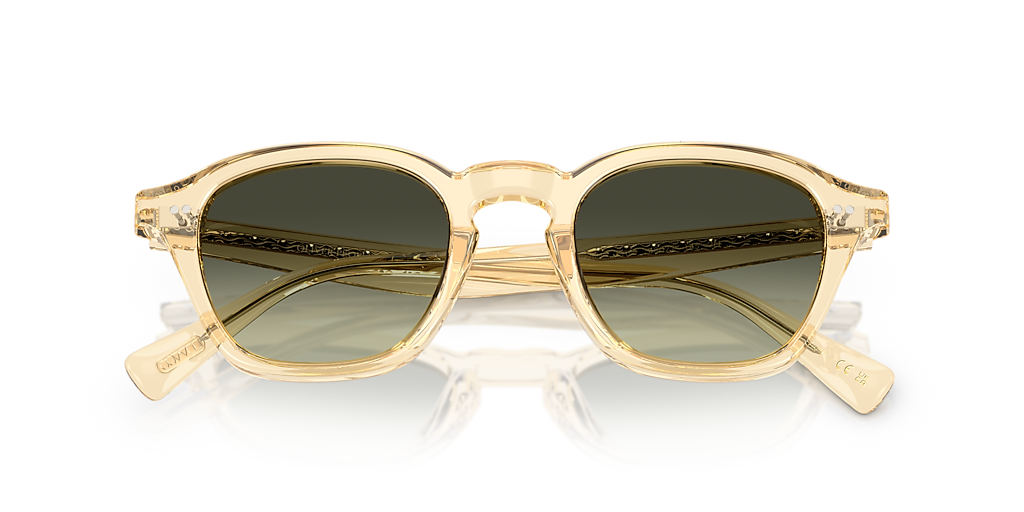 OLIVER PEOPLES OV5580SU Eyles Light Brown - Unisex Luxury Sunglasses, G-15 Gradient Lens
