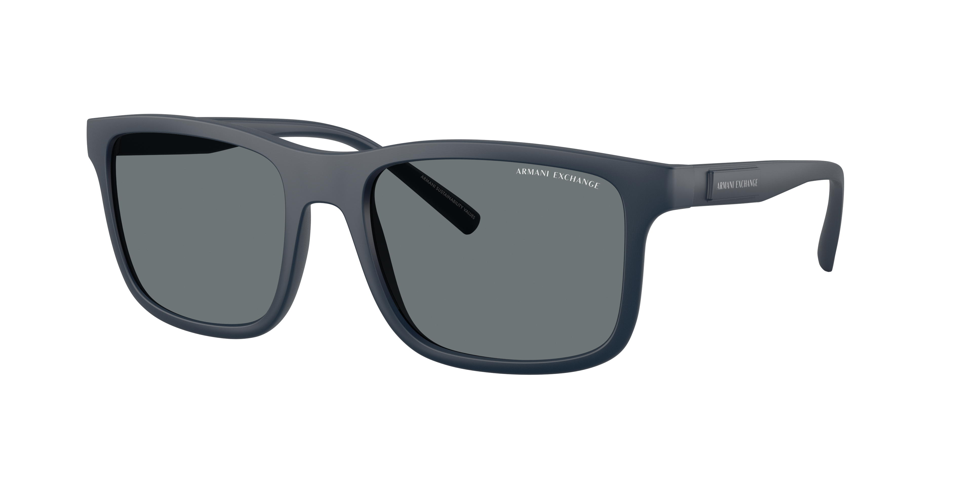 Armani Exchange Man Sunglass Ax4145s In Blue