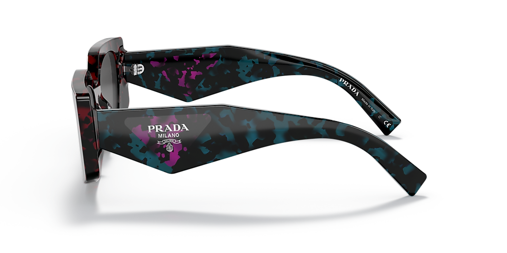 Prada PR 15YS S (51 - 21) with Grey lenses and Blue frame  display picture 1