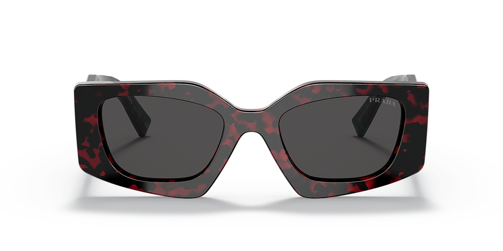 Prada PR 15YS S (51 - 21) with Grey lenses and Blue frame  display picture 3