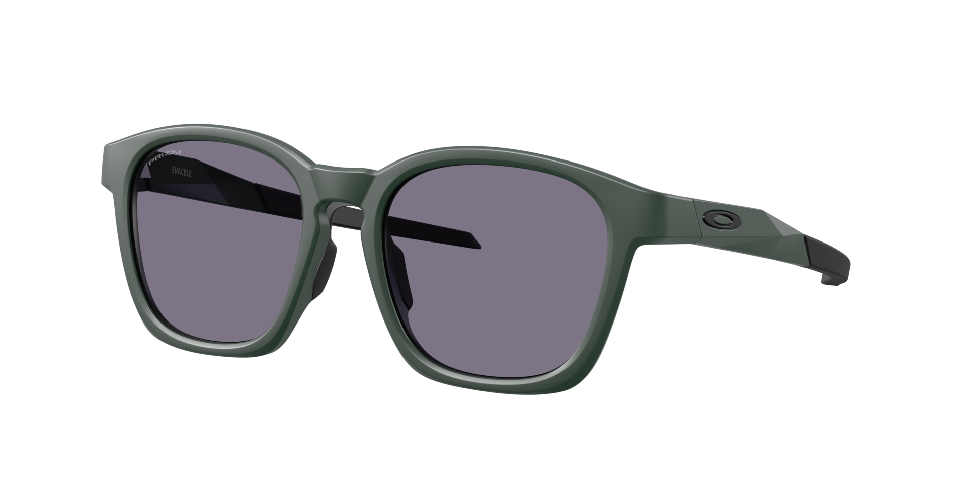 Oakley Unisex Sunglass OO9507D Shackle -  Frame color: Matte Hunter Green, Lens color: Prizm Grey
