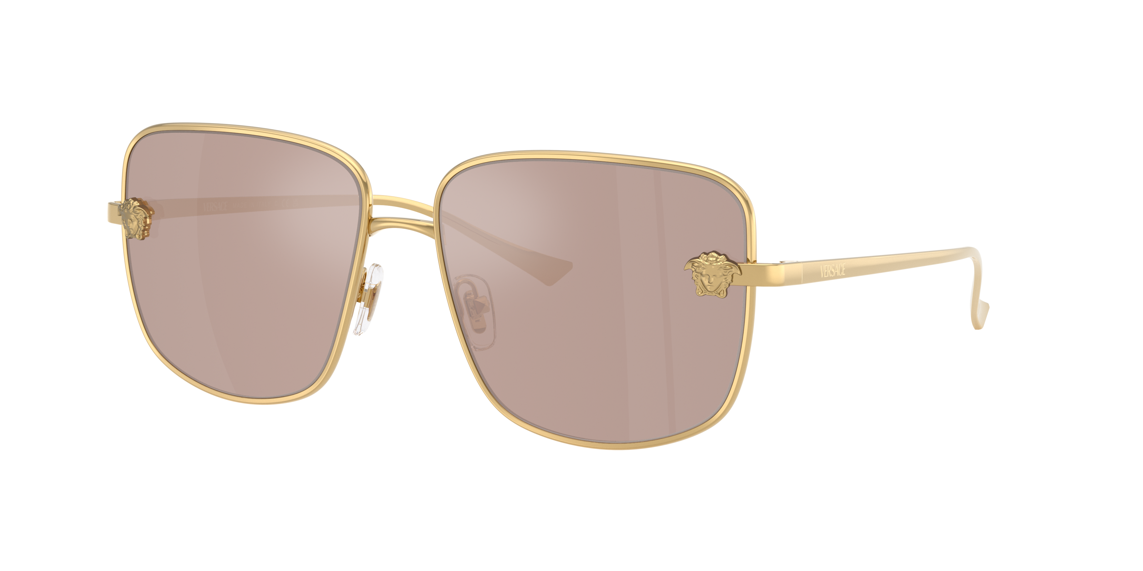 Versace VE2282 XL (59 - 15) with Pink lenses and Gold frame