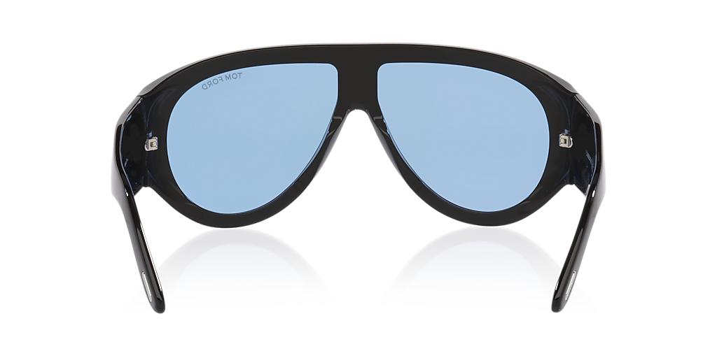 Tom Ford FT1044 XXL (60 - 12) with Blue lenses and Black frame