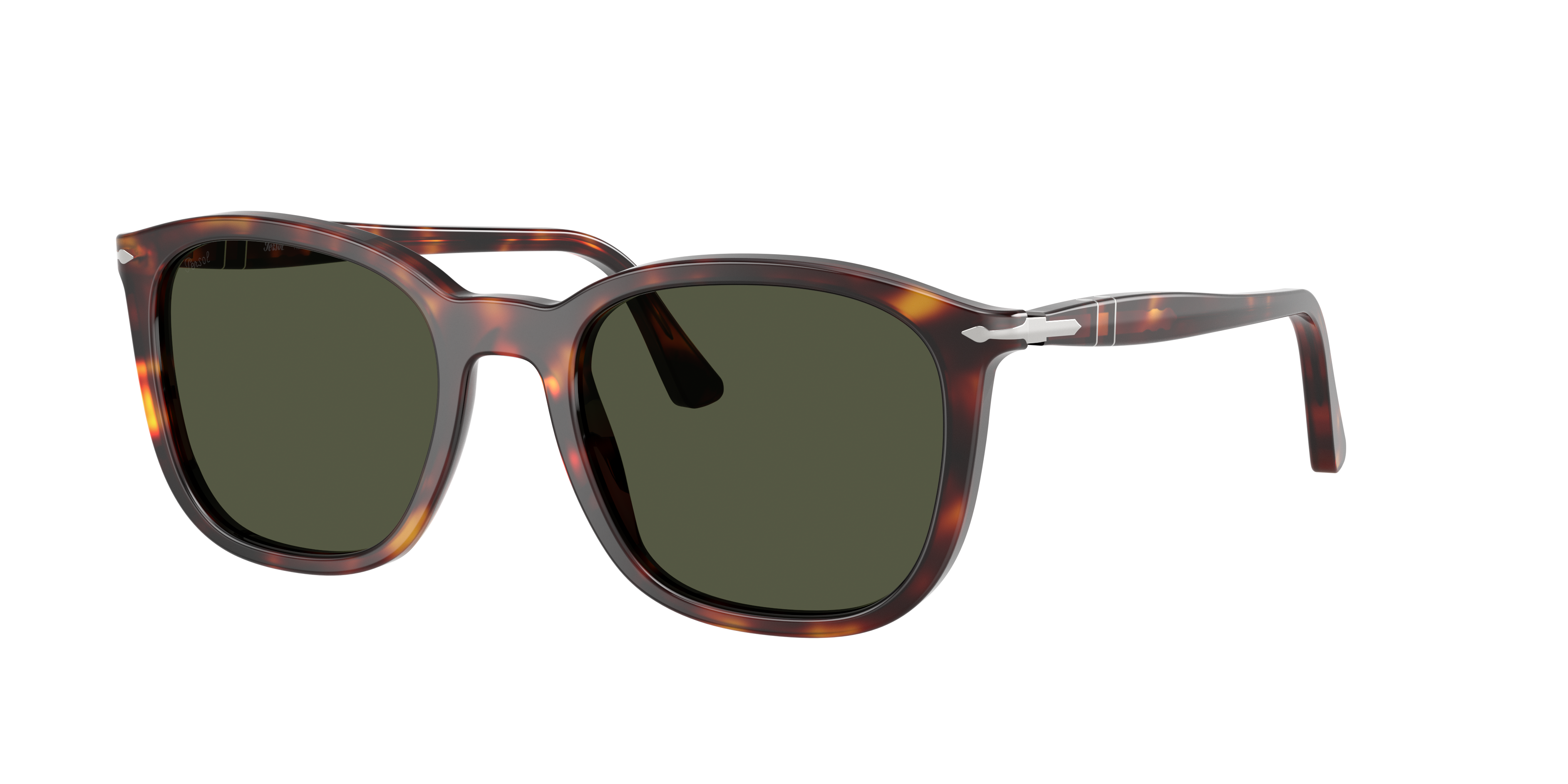 Persol Unisex Sunglasses Po3355s In Green