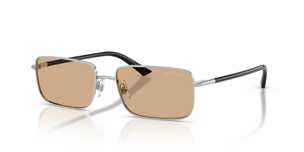 Jimmy Choo JC4027 M (55 - 16) with Yellow lenses and Silver frame