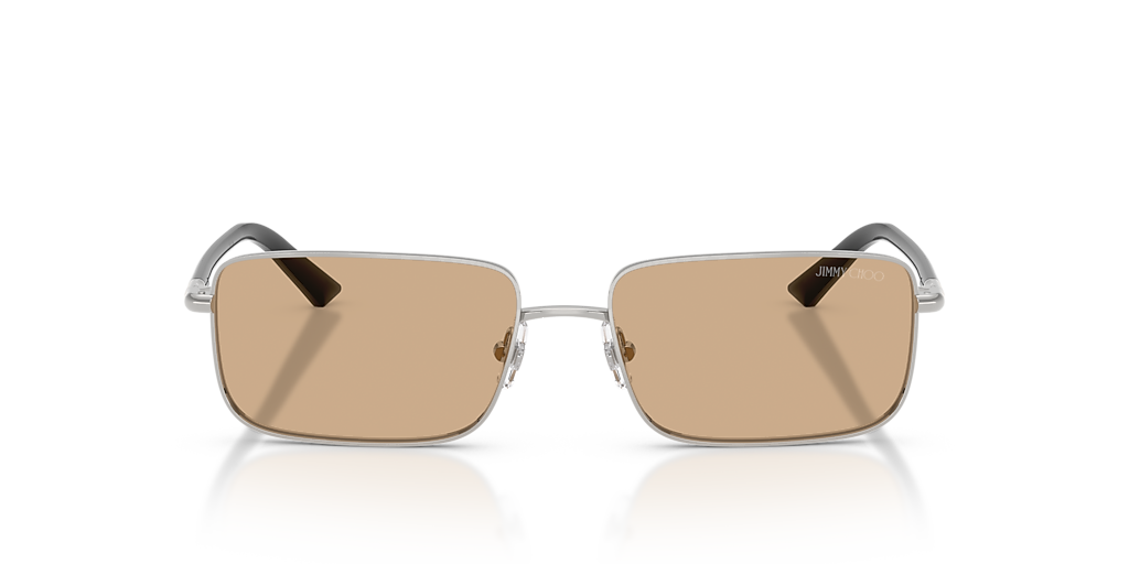 Jimmy Choo JC4027 M (55 - 16) with Yellow lenses and Silver frame