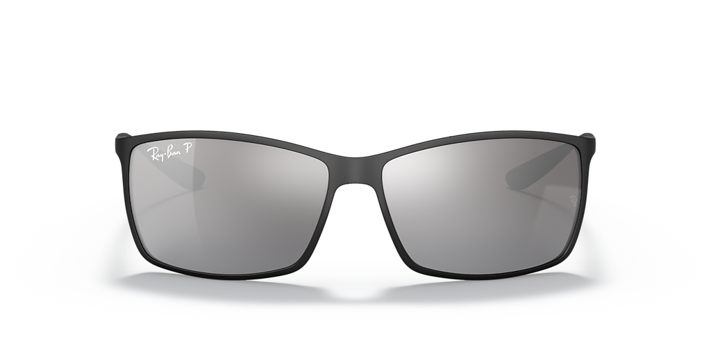 Ray-Ban RB4179 美品 Ray-Ban Liteforce Matte Black l Polarized Silver Mirror