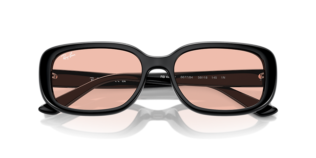 Ray-Ban RB4421D Bio-Based M (56 - 18) with Pink lenses and