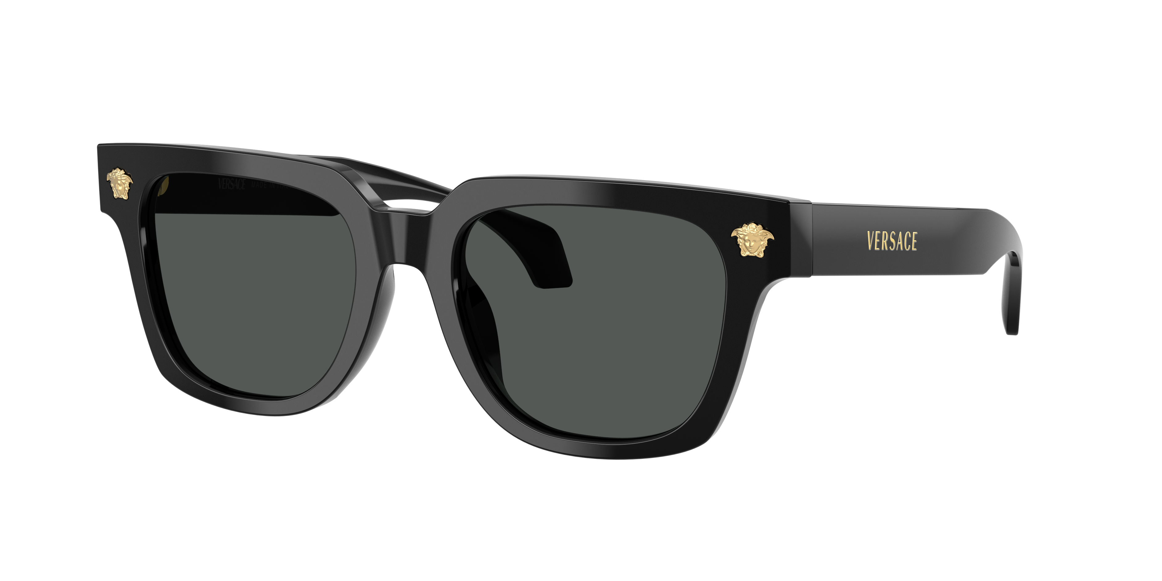 Versace VE4510U L (52 - 19) with Grey lenses and Black frame
