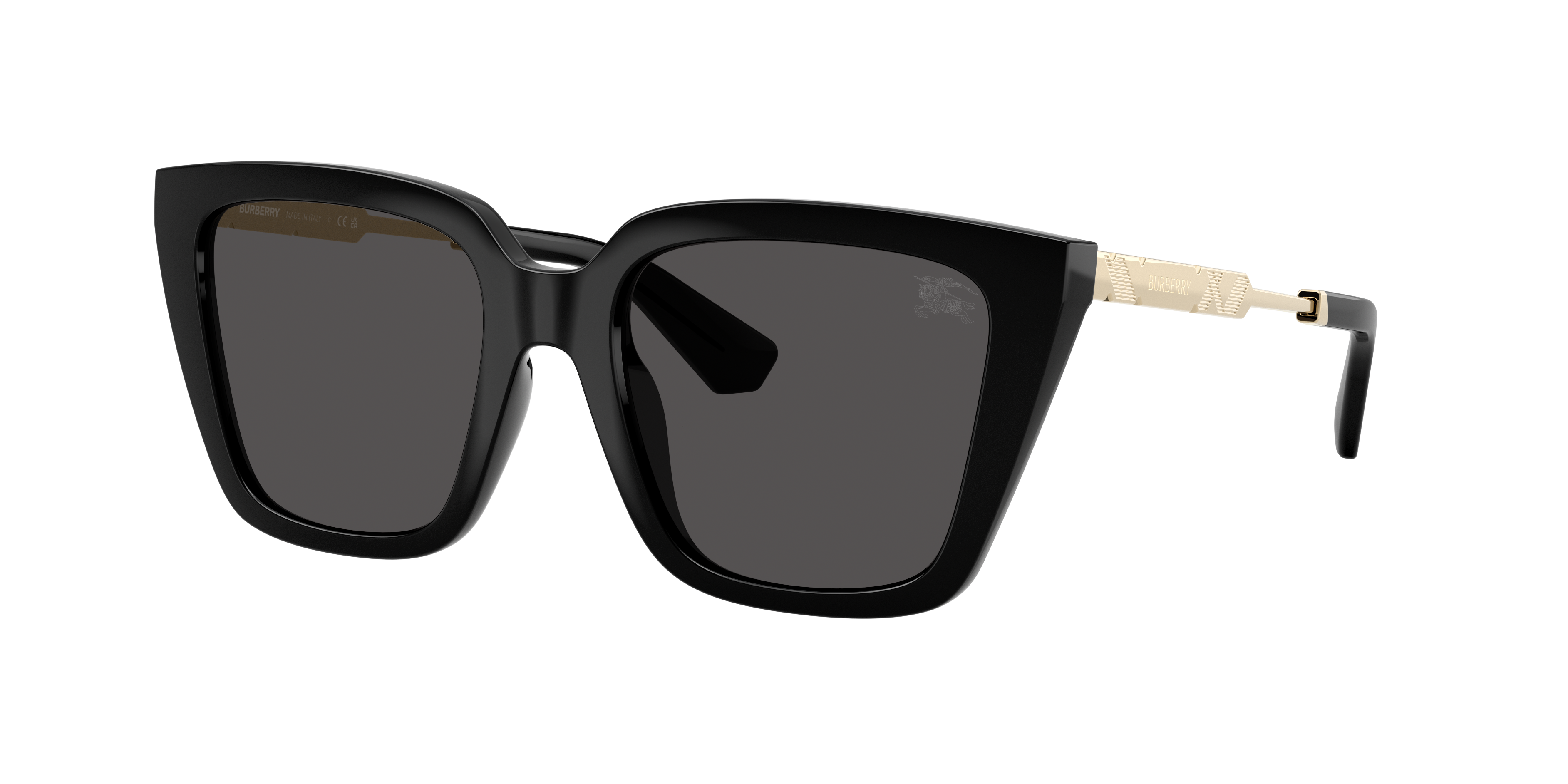 Burberry BE4473U XL (52 - 19) with Grey lenses and Black frame