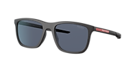 Prada Linea Rossa PS 10WS XL (54 - 19) with Blue lenses and