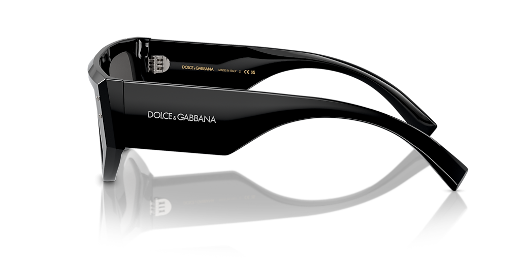 Dolce&Gabbana DG4461 L (57 - 15) with Grey lenses and Black frame