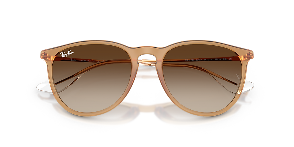 Ray-Ban RB4171F Erika Classic XL (57 - 18) with Brown lenses and