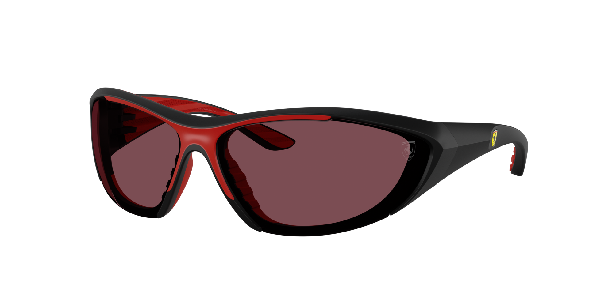 Scuderia Ferrari Man Sunglass FZ6029U -  Frame color: Black Matte, Lens color: Red Contrast Pro
