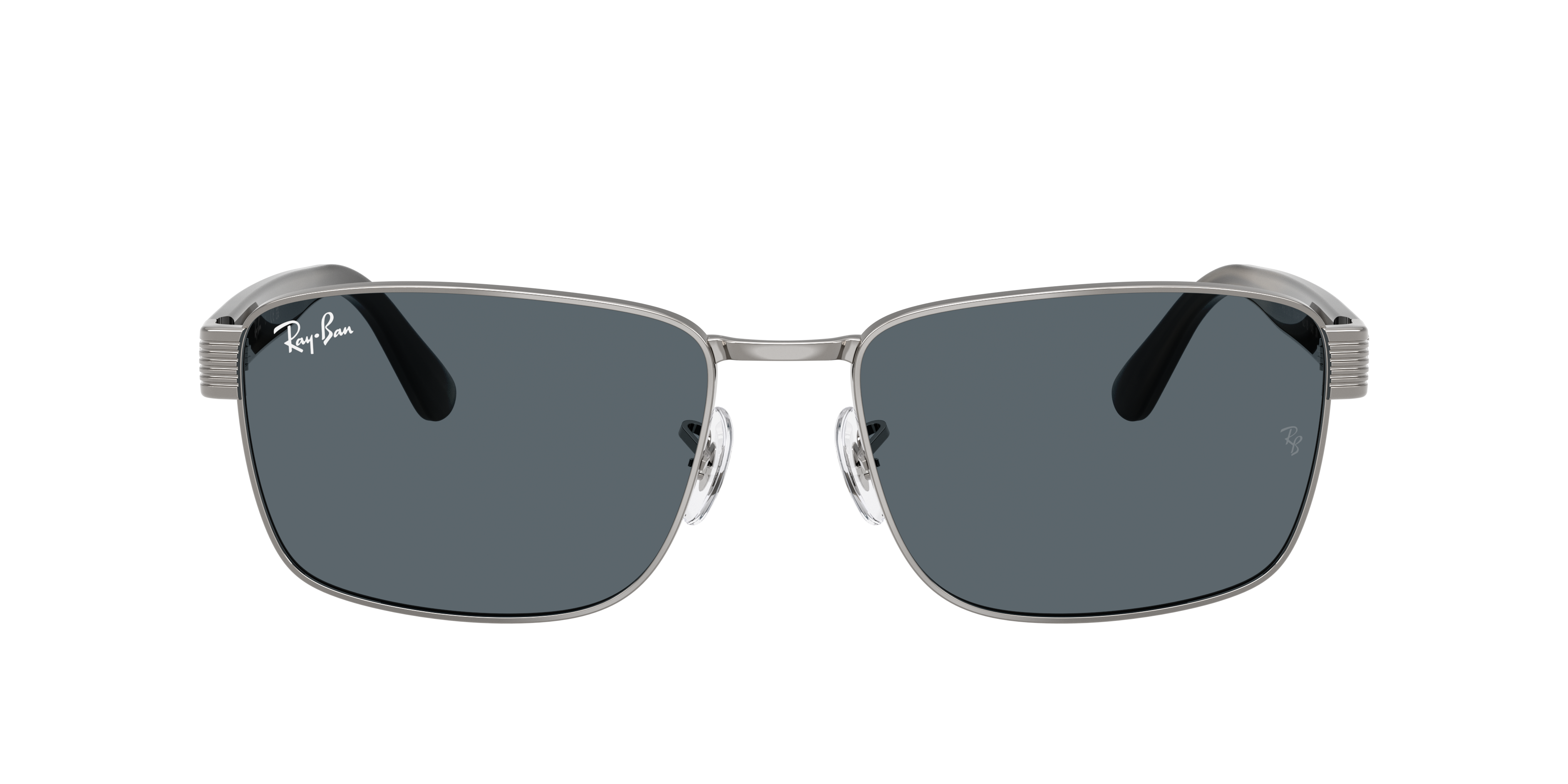 Ray-Ban RB3750 XL (59 - 18) with Blue lenses and Grey frame