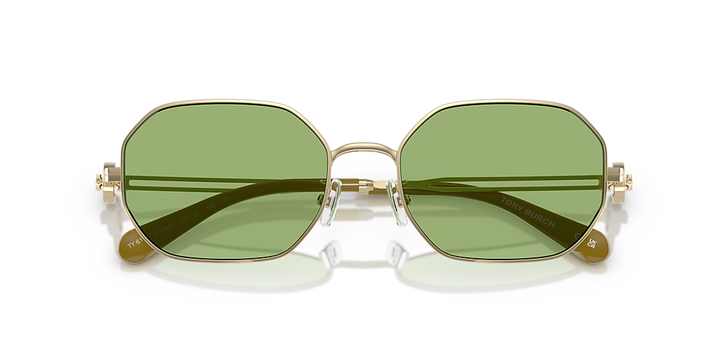 Tory Burch TY6113 XL (55 - 18) with Green lenses and Gold  display picture 3