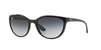 Ray-Ban RB4167 M (59 - 20) with Grey lenses and Black frame