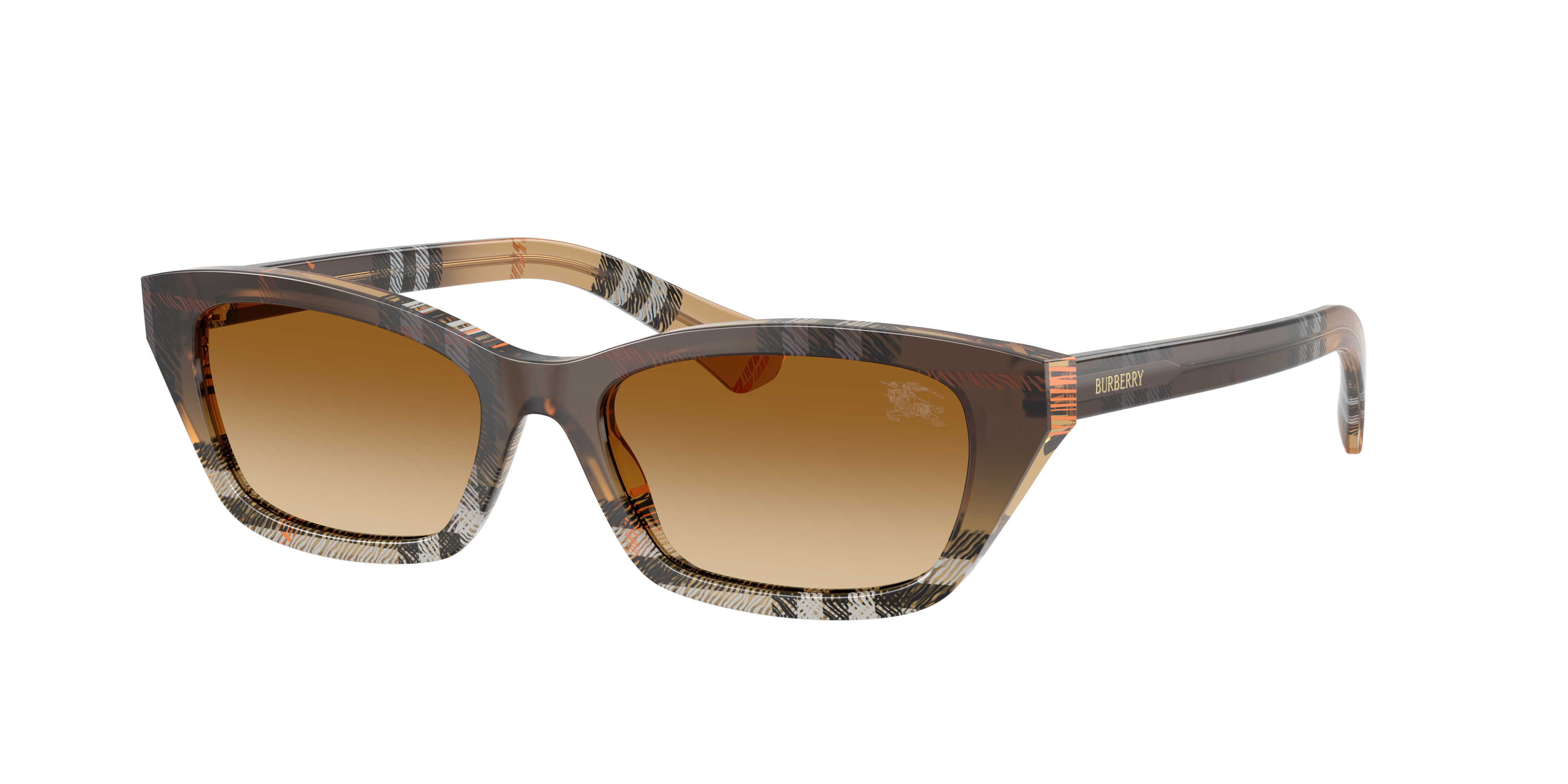 Burberry BE4488 M (52 - 17) with Brown lenses and Brown frame