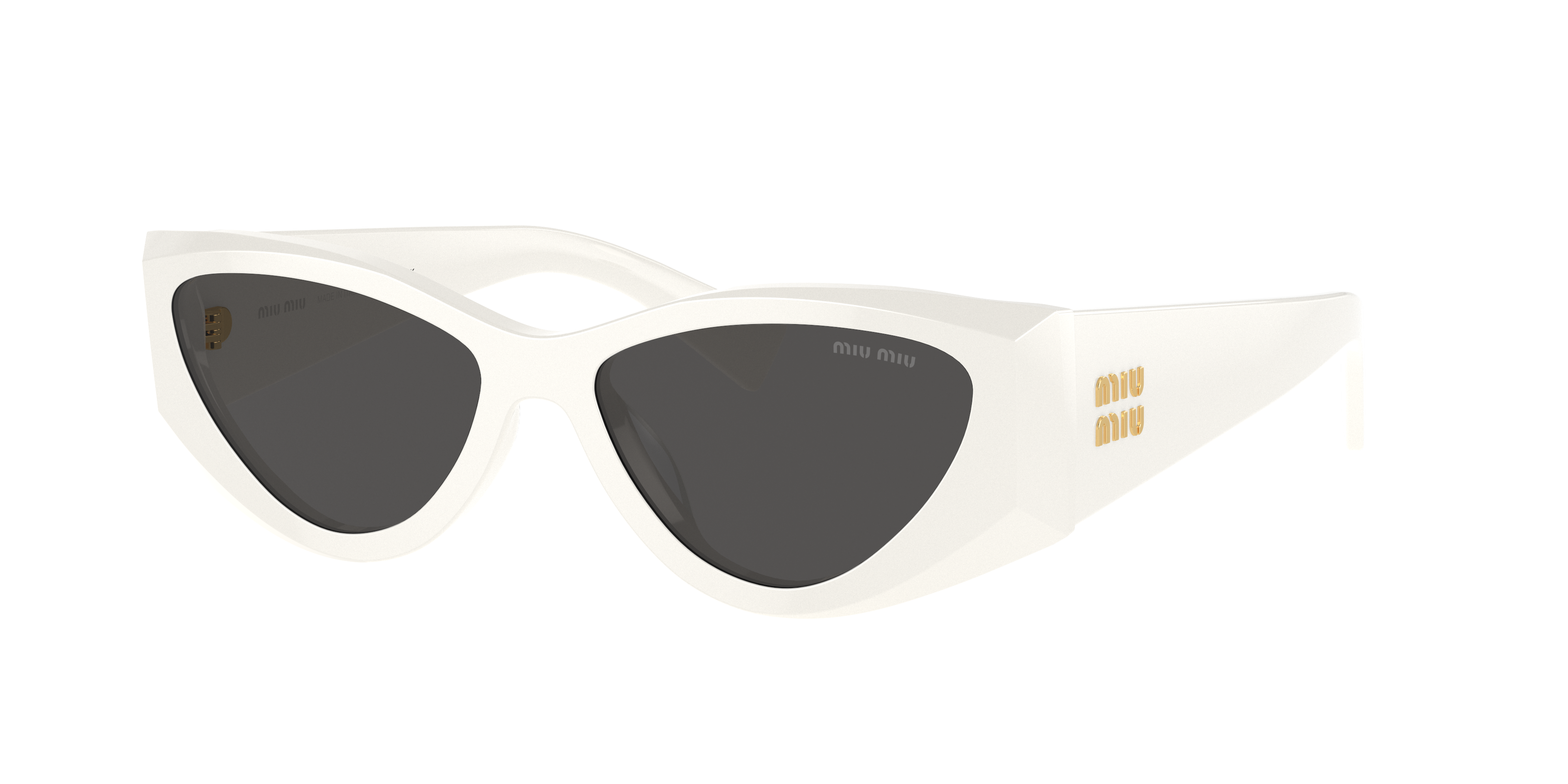 Miu Miu Woman Sunglass Mu 09ys In White