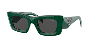 【お洒落感】PRADAプラダ サングラス PR A07S Prada PR A07S XS (52 - 20) with Grey lenses and Black frame