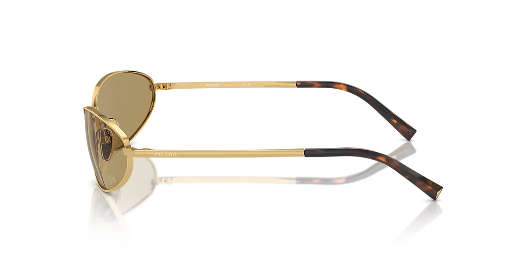 Prada PR A59S L (59 - 19) with Green lenses and Gold frame