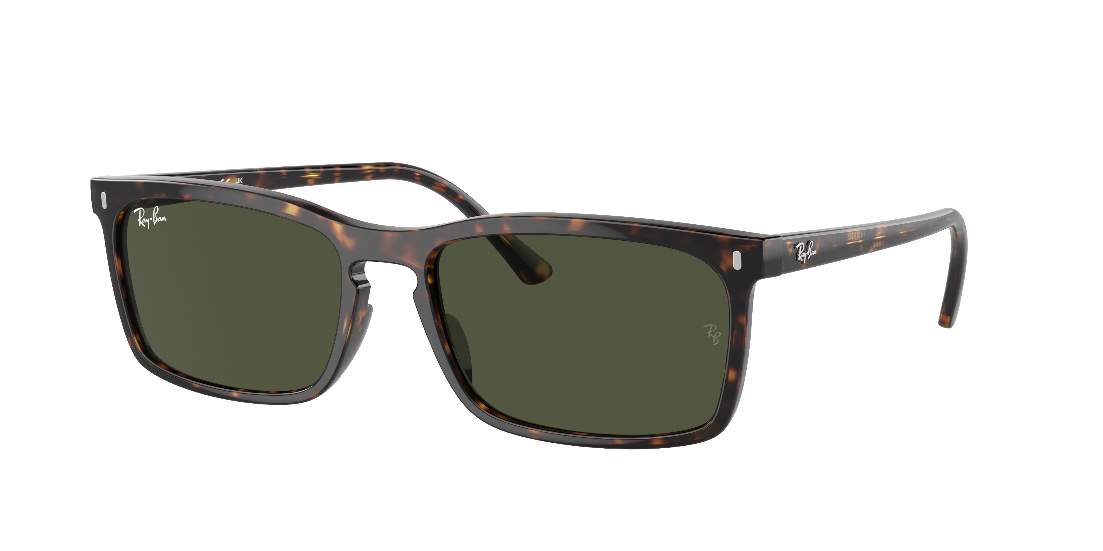 Ray-Ban Unisex Sunglass RB4435 -  Frame color: Havana, Lens color: Green