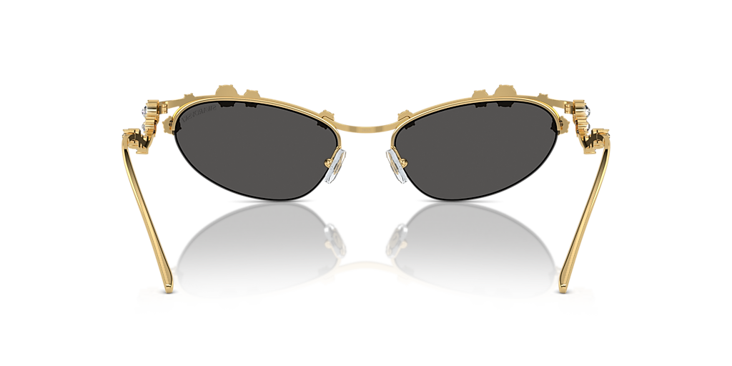 【送料,関税込】SWAROVSKI サングラス SK7016 Swarovski SK7016 L (56 - 19) with Grey lenses and Gold frame