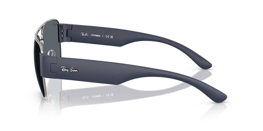 Ray-Ban RB3756 XL (56 - 18) with Blue lenses and Grey frame