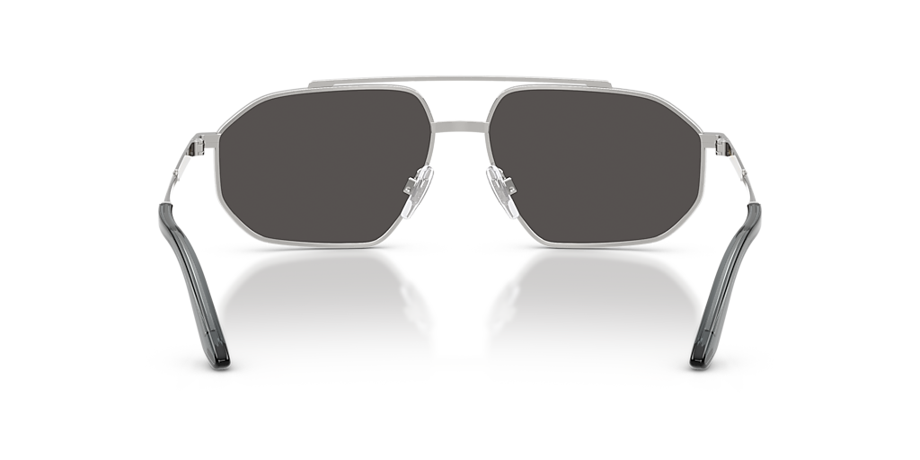DOLCE&GABBANA 10 CORSO COMO 別注 グレータンクトップ Dolce&Gabbana DG2327 XL (60 - 14) with Grey lenses and Silver