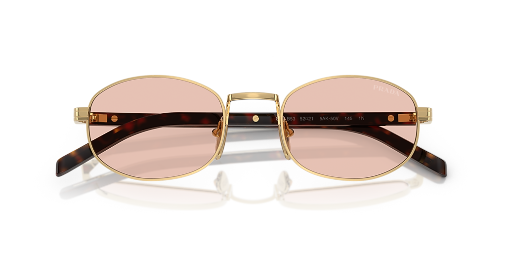 ??PRADA??PINK LENS SUNNIES?? Prada PR 14YS L (53 - 19) with Pink lenses and Black frame  main image 3