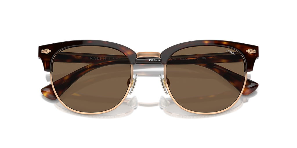 美品　Polo Ralph Lauren PH4217 サングラス Polo Ralph Lauren PH4217 L (53 - 21) with Brown lenses and