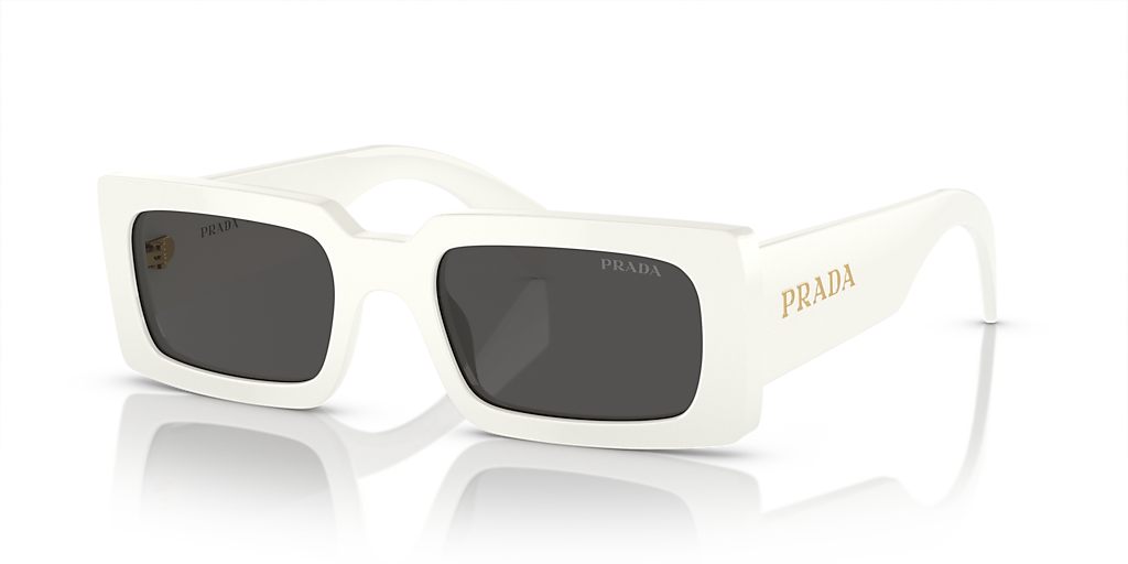 PRADA プラダ サングラス PR18XSF UA0A7 55サイズ Prada PR A07SF S (54 - 18) with Grey lenses and White frame