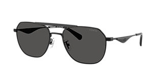 Coach HC8378U CL926 XXL (57 - 17) with Brown lenses and
