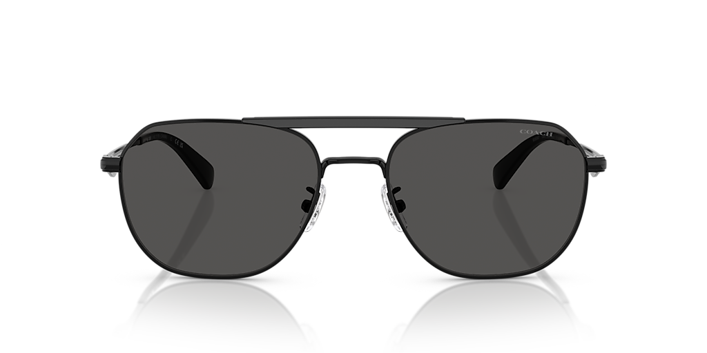 Coach HC7178 CAE80 XXL (57 - 19) with Grey lenses and Black frame