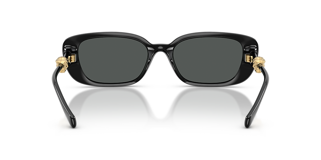 NEW VERSACE SUNGLASSES WOMEN BLACK VE4504D GB1/87 EYEWEAR VERSACE VE4504D GB187 Versace Sunglasses VE4504D GB1/87 main image 4