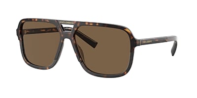Dolce&Gabbana DG4354 61 Light Grey & Grey Sunglasses | Sunglass 