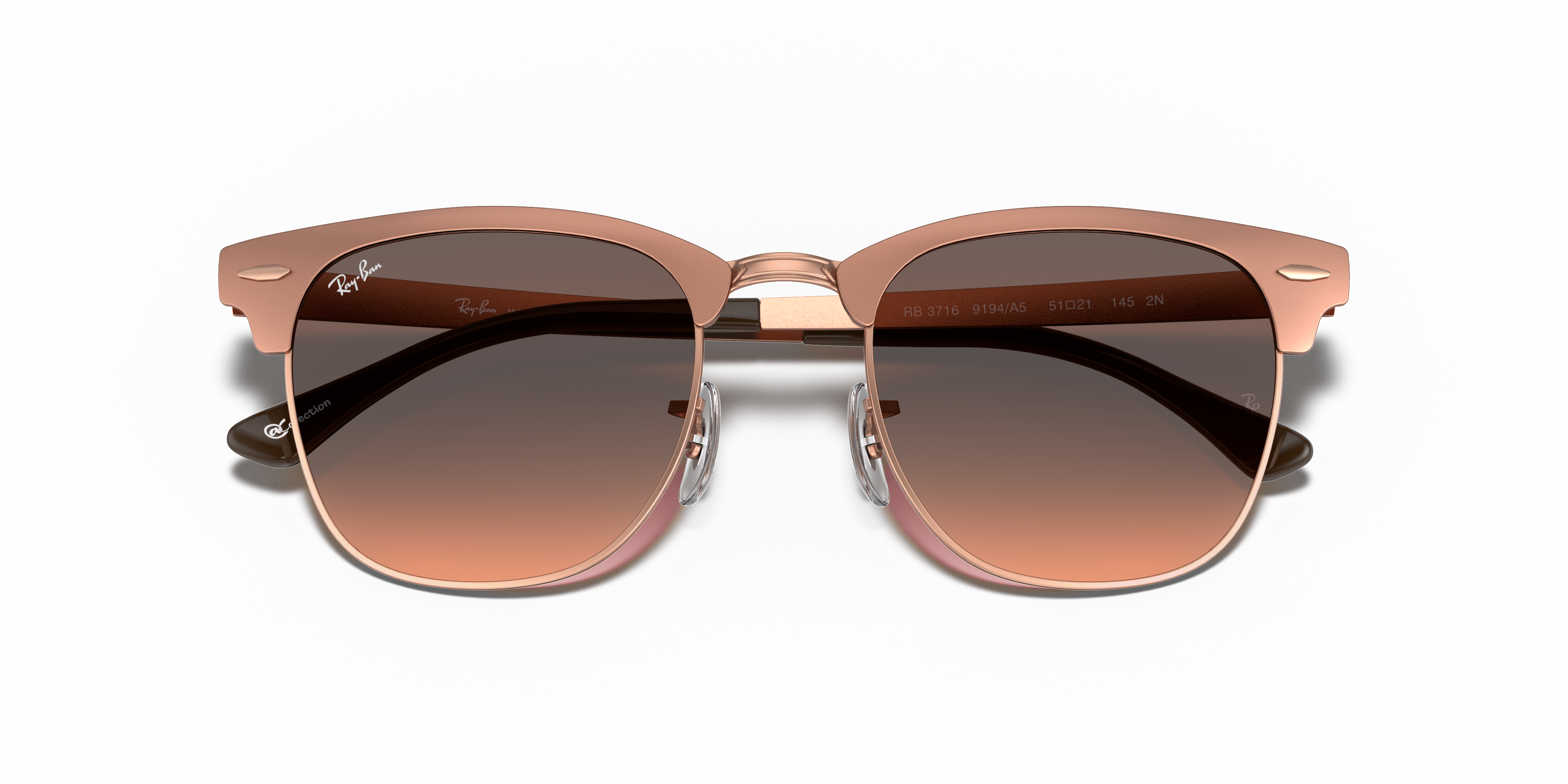 ray ban aviator bronze copper