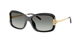 Tory Burch TY7207U S (53 - 18) with Grey lenses and Black  display picture 2