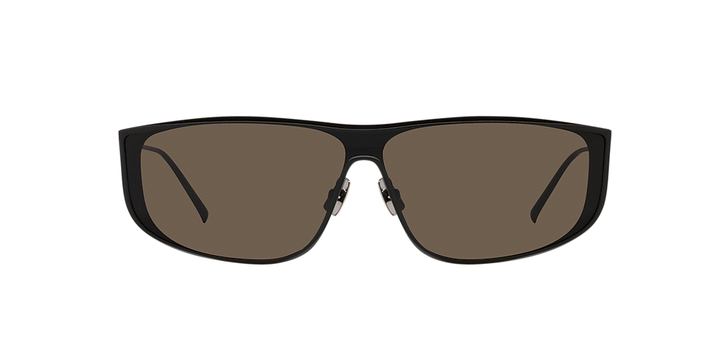 Saint Laurent SL605-002 XXL (99 - 199) with Black lenses and