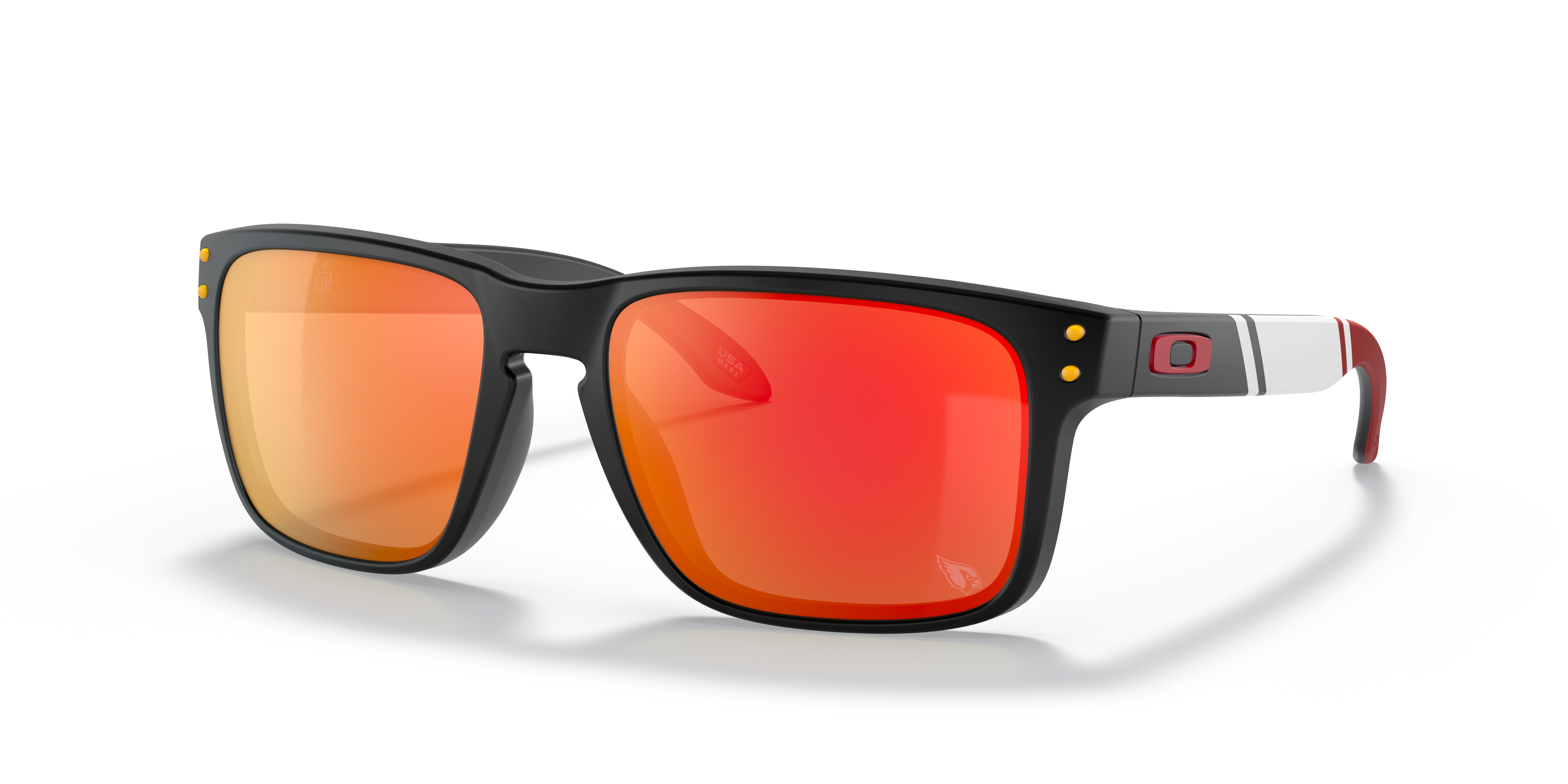 Oakley OO9102 Arizona Cardinals Holbrook™ XL (57 - 18) with Orange