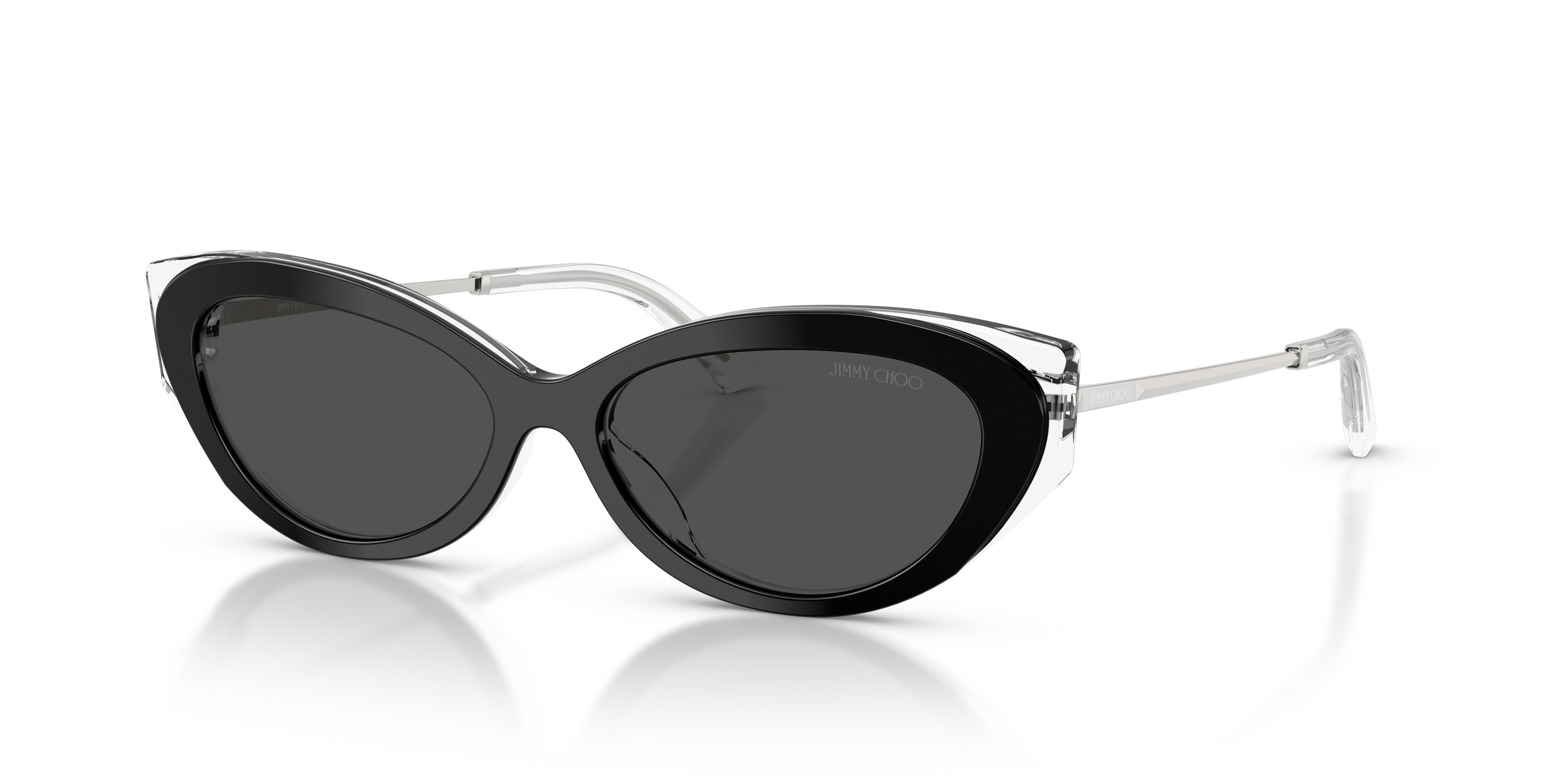 チィ&シュウ Jimmy Choo JC5065U M (54 - 15) with Grey lenses and Black frame