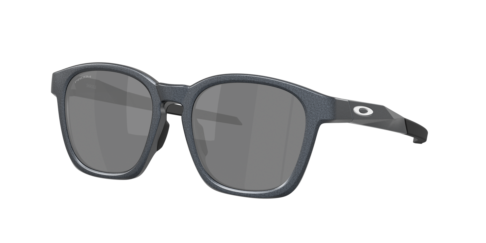 Oakley Unisex Sunglass OO9507D Shackle -  Frame color: Blue Steel, Lens color: Prizm Black