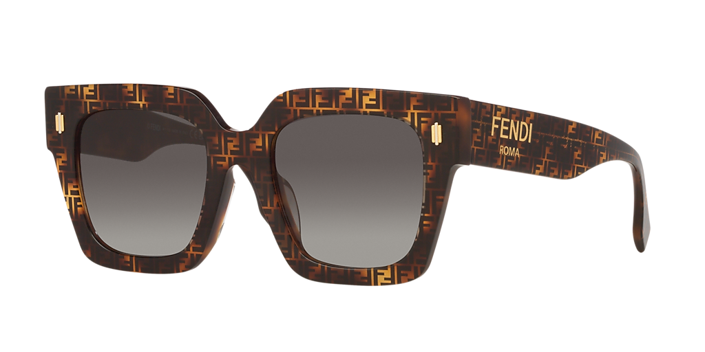 Fendi Fendi Roma FE40101F S (52 21) with Grey lenses and